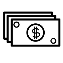 Money line icon, Money  icon, Money logo