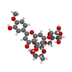 Diosmin venous disease and hemorrhoids drug, chemical structure.