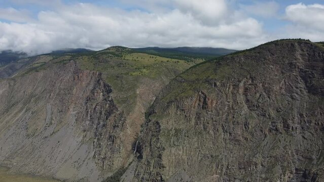 Scenic mountain and river views