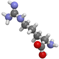 Arginine (Arg, R) Molecule