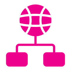 site map gradient icon