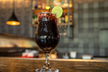 typical peruvian food, chicha purple