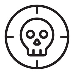 target line icon