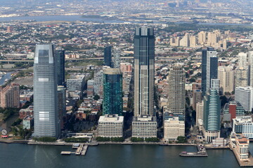 Fototapeta na wymiar New York USA September 4, 2022. New York from 102 floors of the World Trade Center.