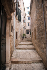 Fototapeta na wymiar Narrow Streets of Dubrovnik