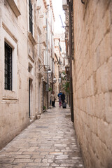 Obraz premium Narrow Streets of Dubrovnik