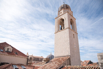 Fototapeta na wymiar Bell Tower in Dubrovnik