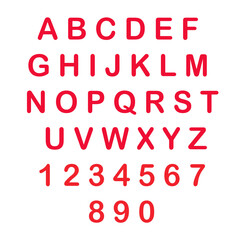 Elegant  and classic upper case letters, fonts 
A-Z - abcd ... Alphabets and numbers 