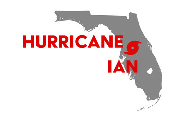Hurricane Ian - obrazy, fototapety, plakaty