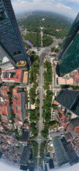 Rascacielos de Paseo de la Reforma. CDMX, México
