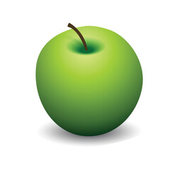Vector apple icon illustration