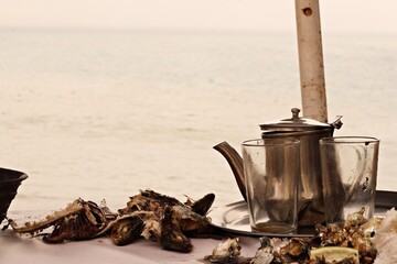 fish bones and moroccan tea