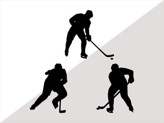 Hockey Svg Bundle, Hockey Svg, Ice Hockey Svg, Hockey Player Svg, Svg Files for Cricut 