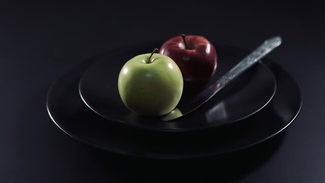 Image of healthy apples ready to be served