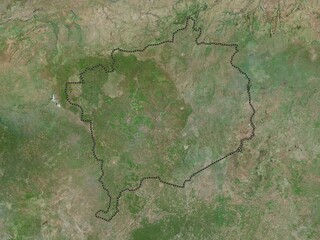 Haute-Kotto, Central African Republic. High-res satellite. No legend