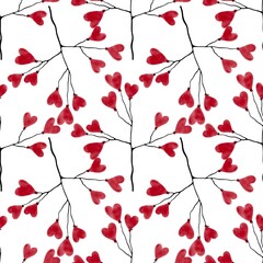 Valentines hearts balloons seamless love festive pattern for wrapping and kids and clothes print and textiles and gifts