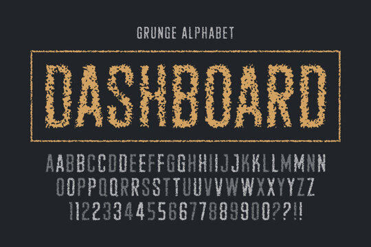 Decorative vector vintage typeface, double letters. Original alphabet