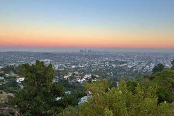 Blick auf Downtwon Los Angeles