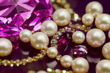 Gems, diamonds, pearls, & jewles