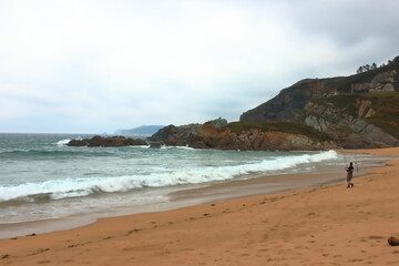 Fishing from the Beach