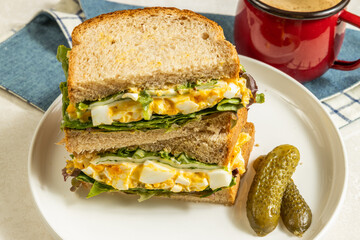 サンドウィッチ　 sandwich with plenty of vegetables 