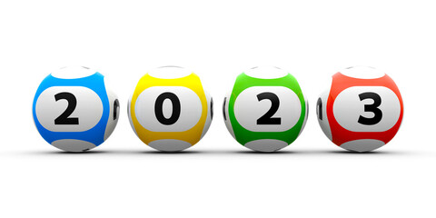 Lottery balls 2023