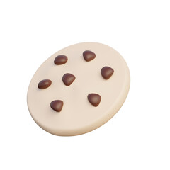 3D Cookies Illustration