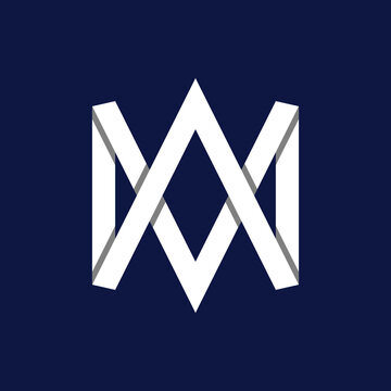 logo monogram Am, ma, avm, mva, amv