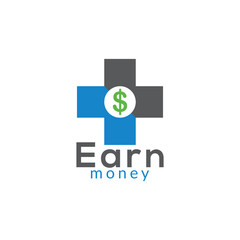 money logo design vector templet, 