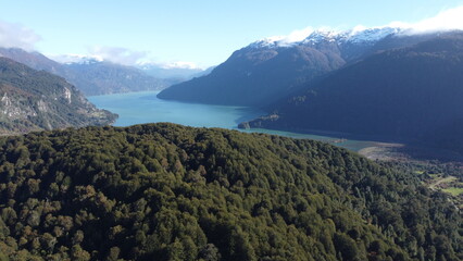 lago elizalde rio la paloma chile patagonia coyhaique