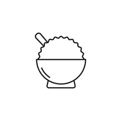 rice bowl icon