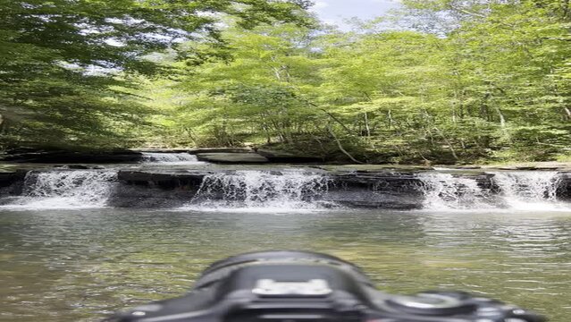 West Virginia Waterfall called Drawdy Falls