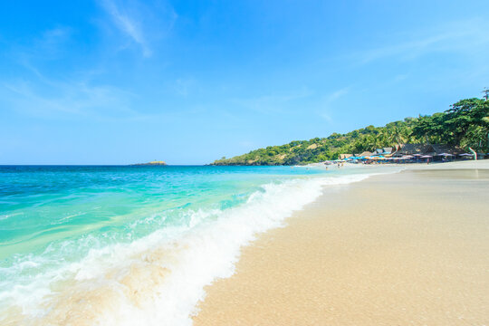 beautiful beach at Bali, Indonesia.