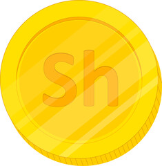 Somalia Flag hand drawn,Somali shilling hand drawn