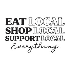 eat shop support local eps design