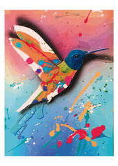 Rainbow ummingbird