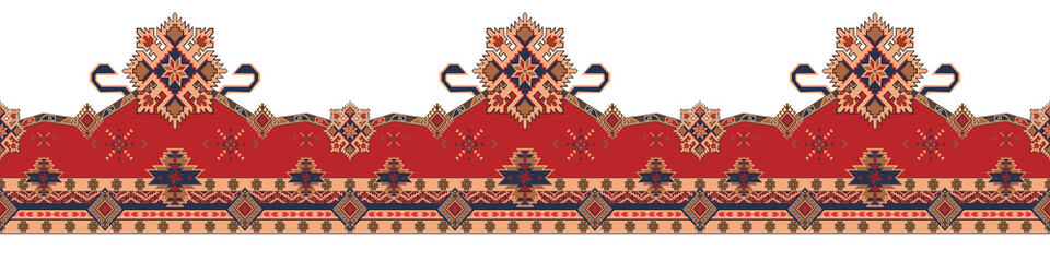 A beautiful Geometric Ornament Ethnic style border design handmade artwork pattern with watercolor, trending, texture, vintage hand drawing,
wallpaper, print, carpet