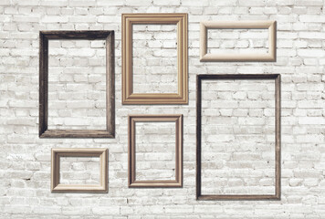 frames on wall