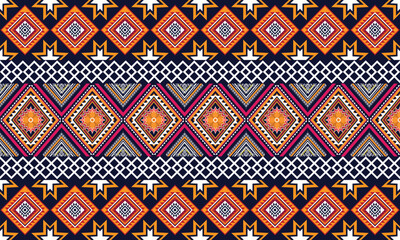 Geometric ethnic pattern for background,fabric,wrapping,clothing,wallpaper,batik,carpet,embroidery style.