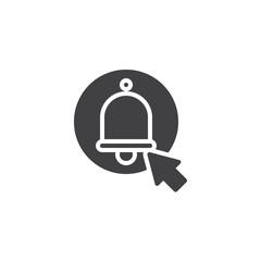 Subscribe notice vector icon