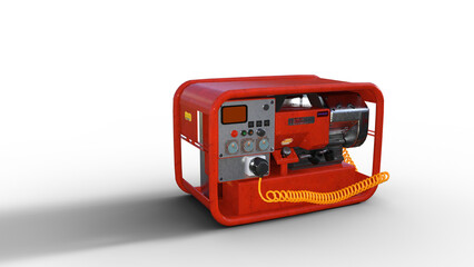 Emergency generator 3D model