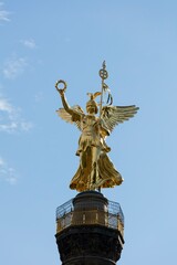 Victoria statue, Goldelse, Victory column, Grosser Stern, Berlin, Germany, Europe
