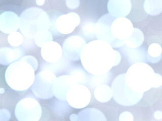 キラキラ美しく輝く水色のピンボケ背景