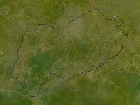 Mbomou, Central African Republic. Low-res satellite. No legend