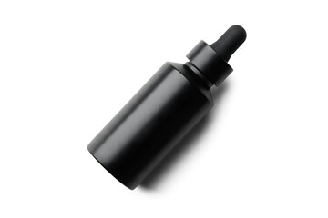 Cosmetic Bottle Dropper Isolated With Shadow