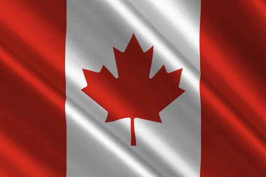 Flag of Canada is a country in North America.