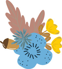 illustration of flowers bouquet