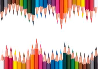 Colored pencils isolated
