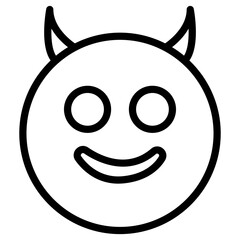 emoji evil icon 