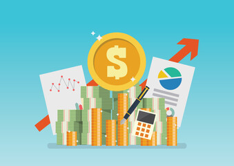 Strength of US dollar concept